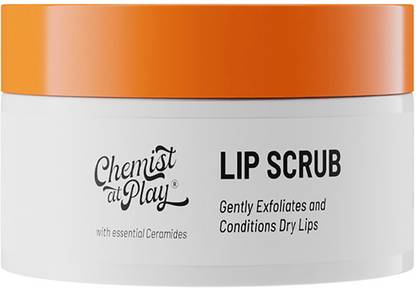 Chemist at Play Lip Scrub | 3% Shea Butter + Vitamin E | Sheds Dead Skin, Hydrate & Soften Lips Scrub