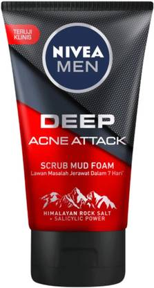 NIVEA Men Deep Acne Attack  Scrub