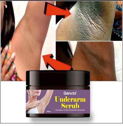 Garuda Dark Underarm Whitening Cream For Whitening Lighten and blackhead removal Scrub