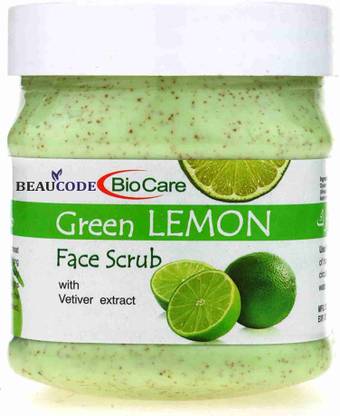 BEAUCODE BioCare Green Lemon Scrub for natural glow Scrub