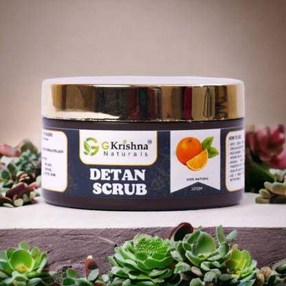 G KRISHNA NATURALS Detan- Scrub