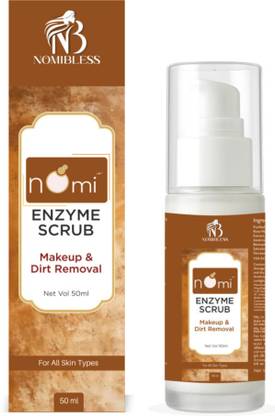 NOMIBLESS Face Scrub with Walnut Shell, Aloe Vera & Vitamin E Scrub