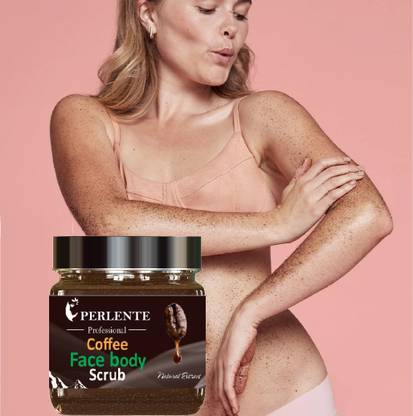 PERLENTE COFFEE FACE & BODY GEL SCRUB LONG TIME SKIN CARE SCRUB Scrub