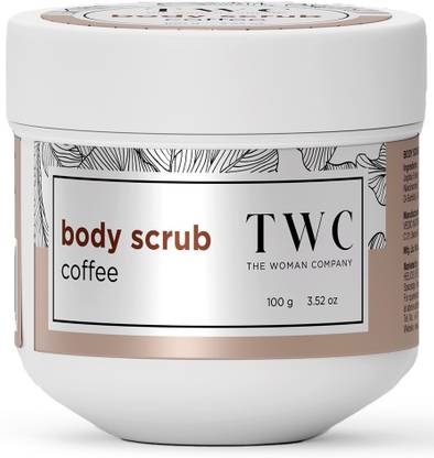 THE WOMAN COMPANY TWC Coffee Body Scrub Tan Removal, Exfoliation & Soft-Smooth Skin - 100% Natural Scrub
