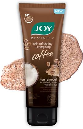Joy Skin Refreshing & Energising Anti Pollution Gel (with Coconut & Coffee) Scrub