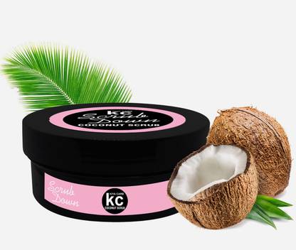 KC KIYA CARE Professional Care Scrub Down Coconut Face Scrub Cream for Men and Women Scrub