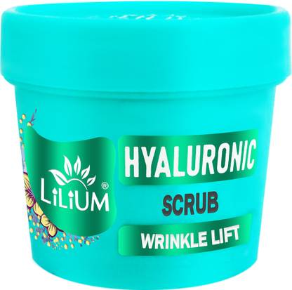 LILIUM Hyaluronic Scrub For Wrinkle Lift, New Formulation, Ultra Glow Feel Fresh Scrub
