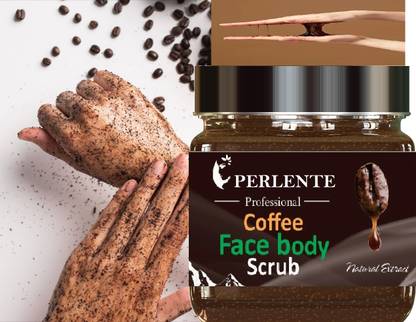 PERLENTE Deep Cleansing & Exfoliating Gel Coffee Face  Scrub