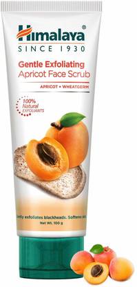 HIMALAYA GENTLE EXFOLIATING APRICOT FACE SCRUB 100G Scrub