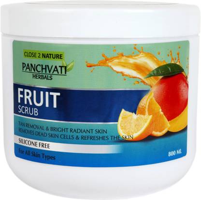 panchvati Regular Fruit Scrub for Bright, Light & Smooth Skin Scrub
