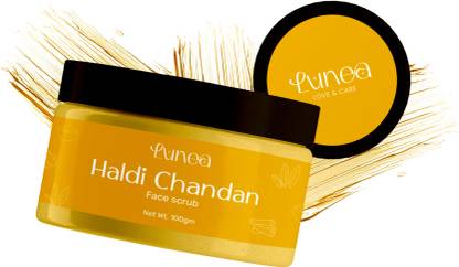Lunea Haldi Chandan Face Scrub | For Bright & Glowing Skin Scrub