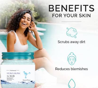 KAIASHA HYDROCHLORIC Face and Body Cleansing Scrub Gel The best Scrub