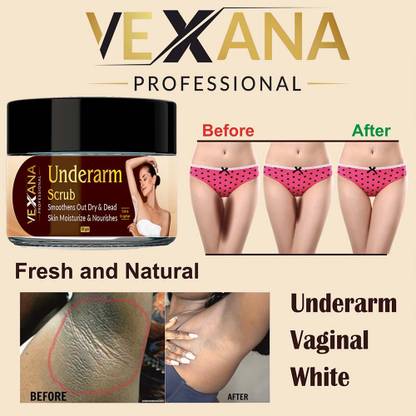 vexana Dark Underarm Whitening Cream(50gm) Scrub