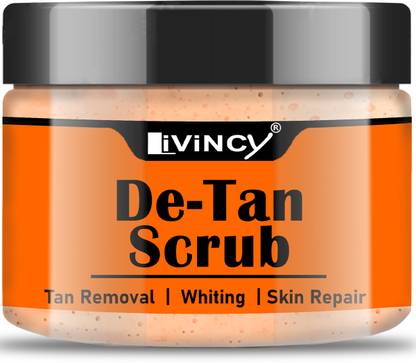 Livincy De Tan Scrub for Men and Women face and body scrub face scrub for blackheads Scrub