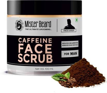Mister Beard Face Scrub |Glowing skin, pollution, blackheads, acne & impurities Scrub