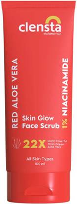 Clensta Skin Glow Face Scrub Deep Cleansing & Skin Brightening  Scrub