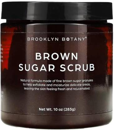 Brooklyn Botany Brown Sugar Scrub, For All Skin Types, 10 oz Scrub
