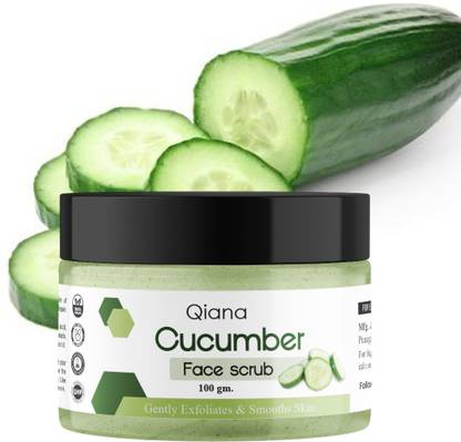 Qiana cucumber Matcha Enzyme Scrub for dead skin removal  Scrub