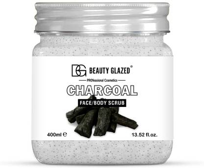 Beauty Glazed CHARCOAL FACE & BODY SCRUB Scrub