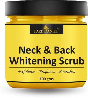 PARK DANIEL Neck & Back Whitening Scrub for Dead Skin Removal Pack of 1 of 100 Grams Scrub