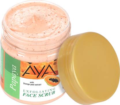 AYA Papaya Exfoliating Face Scrub, Scrub