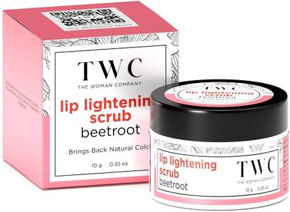THE WOMAN COMPANY TWC Lip Balm Scrub For Lightening & Brightening Dark Lips Scrub