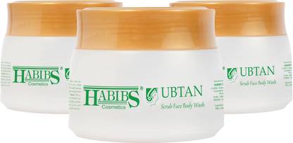 Habibs Bridal Ubtan Powder for Skin Radiance and Tan Removal Scrub