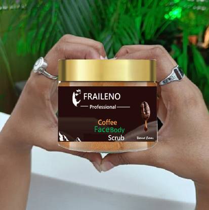 FRAILENO Coffee for Glowing Skin: De-Tan, Brighten, Scrub