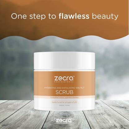 Zecra Remove dead skin cells to help fade dark spots and soften fine lines. (6.7oz) Scrub