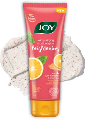 Joy Skin Purifying & Radiant Glow Brightening (with Mandarin & Green Tea) Scrub (200 ml)