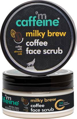 mCaffeine Milky brew Face Scrub Remove Blackheads Scrub