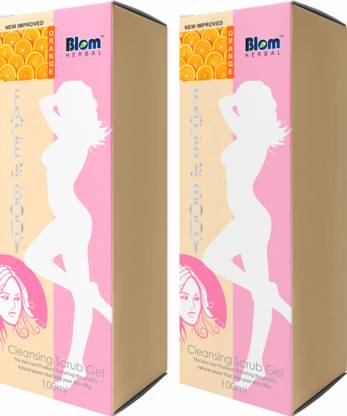 BLOM Skin Soothe Calming Face & Body Scrub Ornage Scrub