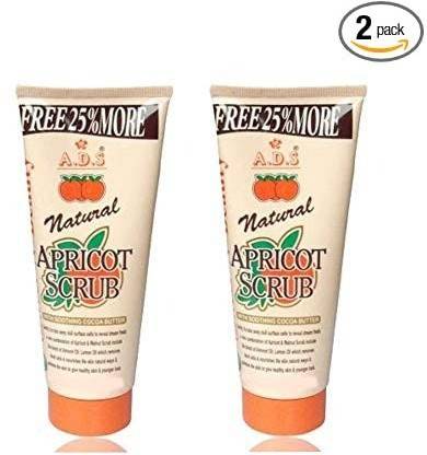 ads Natural Apricot Scrub (Pack of 2)212GM-A10 Scrub