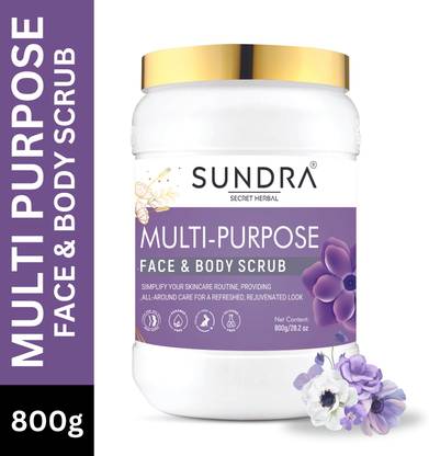 sundra Multi Purpose Skin Glow Face & Body Massage Scrub
