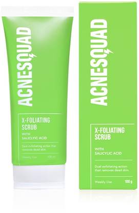 Acne Squad X-foliating Scrub With Salicylic Acid Scrub