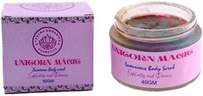 tantra organics Unicorn Magic Luxurious Body Scrub | Deeply Nourishing 40 Gm Scrub