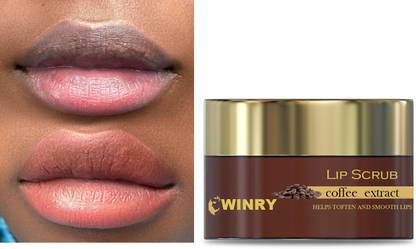winry natural Balm for Dark, Chapped & Pigmented Lips  Scrub