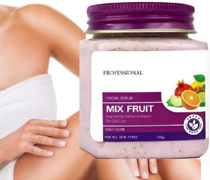 FLORERO Dead Skin Remover Scrub Face & Body Cleansing Scrub cream Scrub