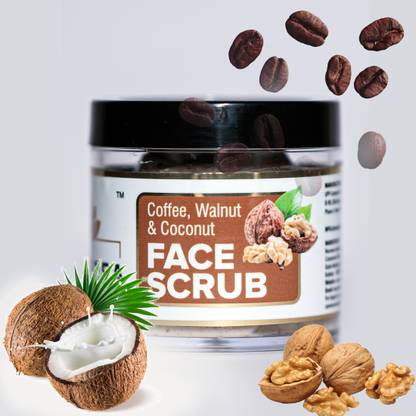 noureea Coffee, Walnut & Coconut Face  Scrub