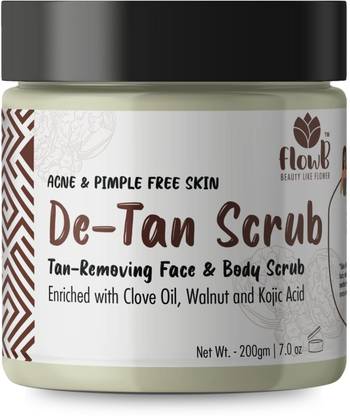 FLOWB Vitamin C Face Scrub for Face and Skin Brightening  Scrub