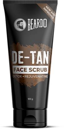 Beardo De-Tan Face scrub for Men Blackhead & Tan Rem