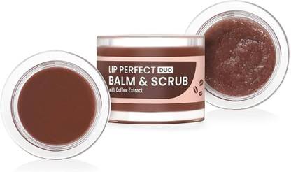 HUZURLU Balm & Scrub with Coffee Extract for Pigmented Lips coffee