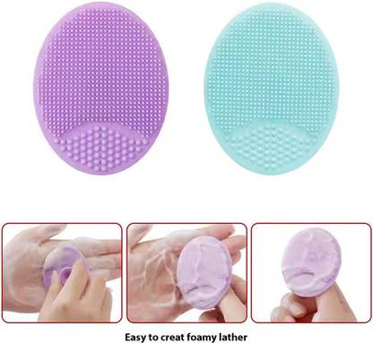 Be Body Wise Reusable Silicone Scrub Pad for Multipurpose Cleaning