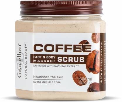 Gracellon Coffee Face and Body Massage  Scrub