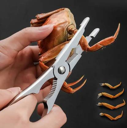 Iris Grape ® Crab Crackers and Tools, Lobster Crackers, Nut Crackers for Crab Legs Stainless Steel Cracker