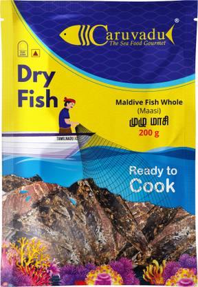 caruvadu Maldive fish Whole 200gm Clean
