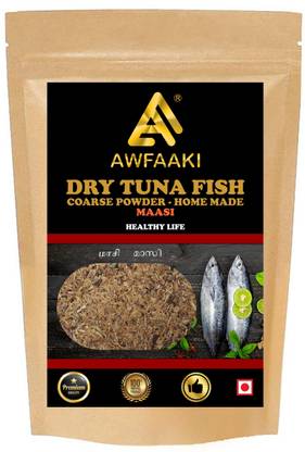 AWFAAKI Dry Tuna Fish Coarsely Powder | Maldives Fish Powder | Choora Fish | Maasi | Crumbs
