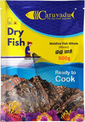 caruvadu Dried Maldive fish 500g Whole