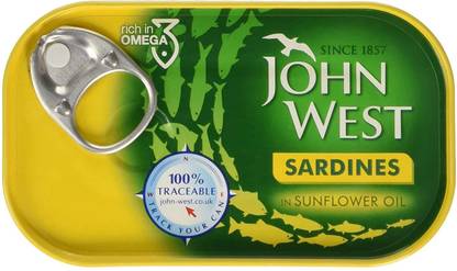 John West Sardines in Sunflower Oil Chunks