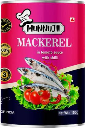Munnujii Mackerel in Tomato Sauce and Chilli Fillets